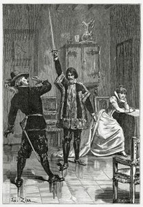Ruy Blas Confronts Don Salluste, 19th Century